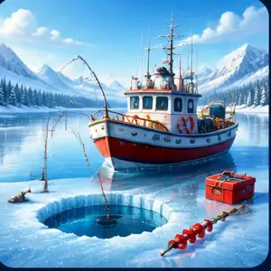 Ice Fishing: Jugar