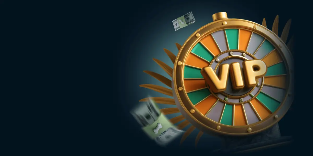 Banner de cashback semanal con rueda VIP en BaxterBet Casino